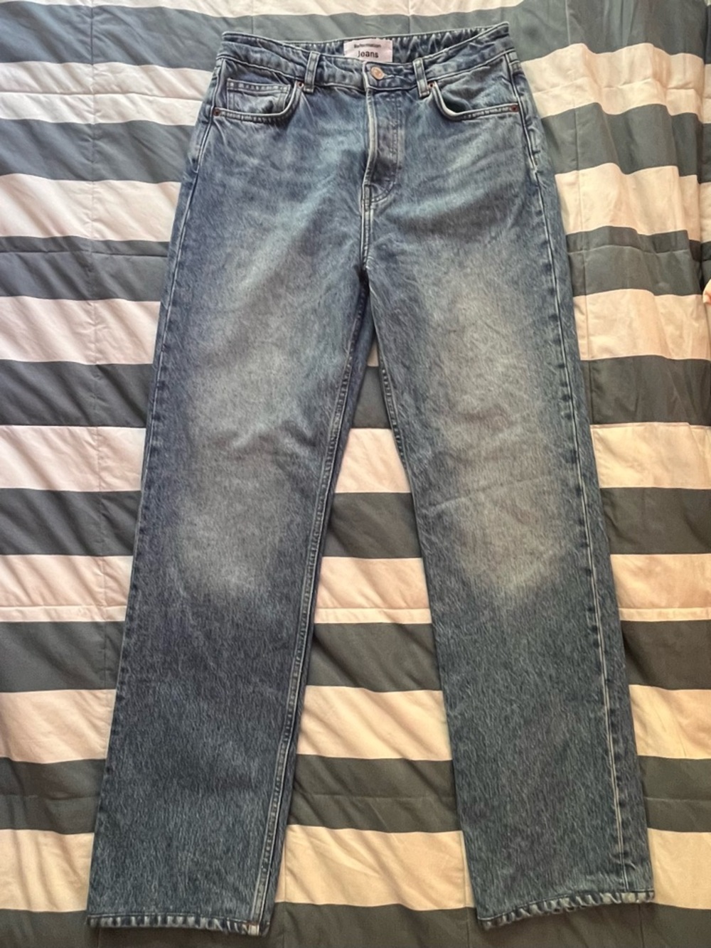 Reformation Cynthia high rise straight leg jeans - 28